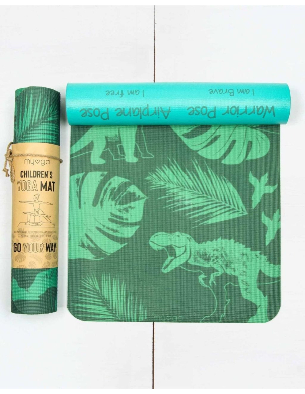 Tapis de yoga - Enfant - Dinosaure