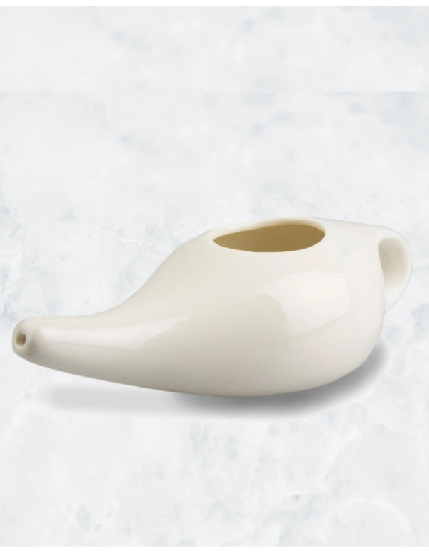 Neti pot - nettoyant pour le nez naturel